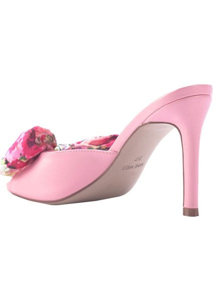 Nine West Duru 3fx Pembe Kadın Topuklu Terlik