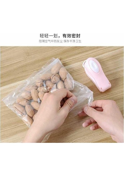 Şeker Rengi Taşınabilir Mini Mühürleyici (Rastgele Renk) (Yurt Dışından) fırsatları