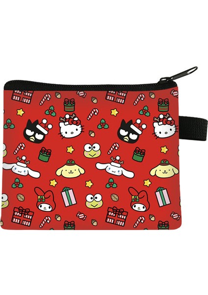 Noel Sanrio Öğrencisi Bozuk Para Cüzdanı Çocuk Saklama Çantası (Yurt Dışından)
