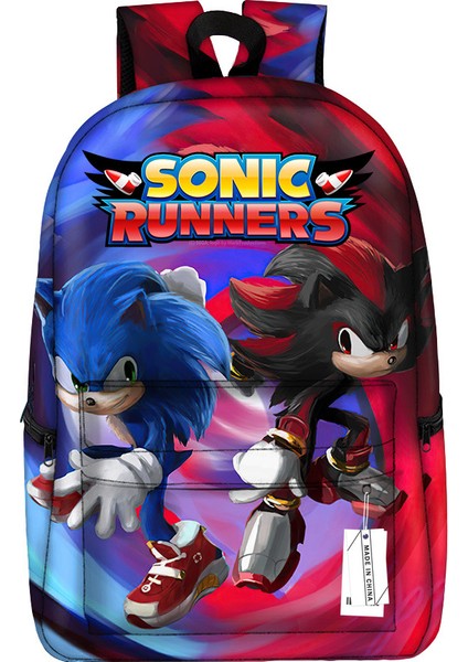 Çocuk Okul Çantaları Ilkokul Öğrencilerinin Sırt Çantası Sonic Kid Sırt Çantası (Yurt Dışından)