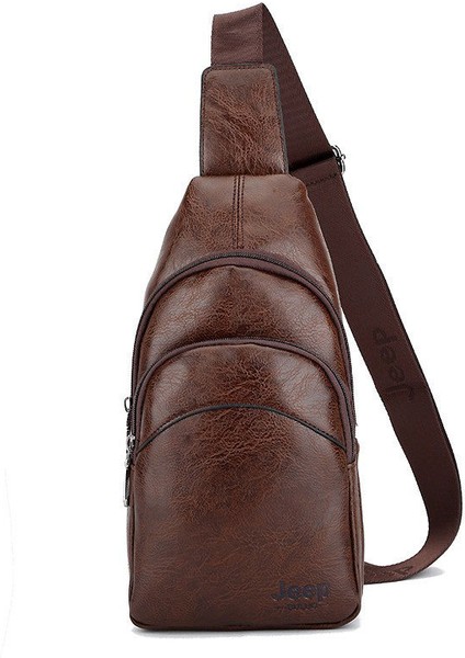 Göğüs Çantası Erkek Erkek Çantası Omuz Çantası Crossbody Göğüs Çantası (Yurt Dışından)