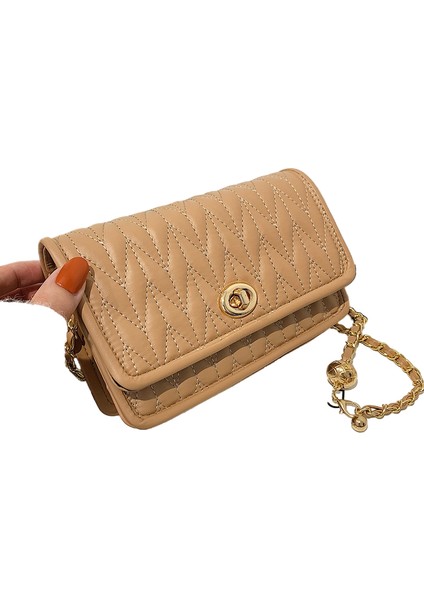 Zincir Küçük Çanta Kadın Küçük Kare Çanta Omuz Crossbody Çanta (Yurt Dışından) fiyatları