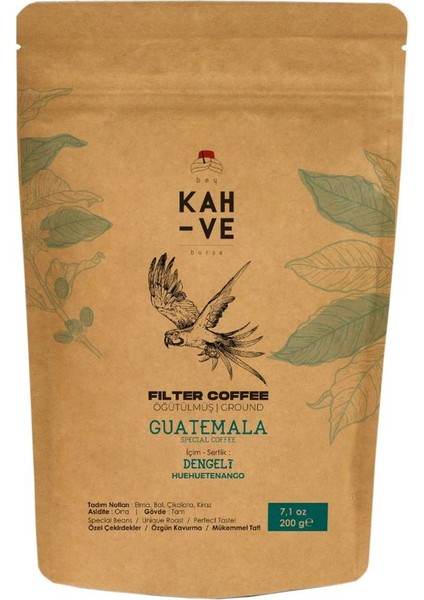 Guatemala Huehuetenango Filter Coffee 200 gr