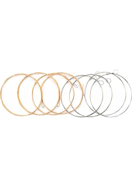 8 Parça Mandolin Telleri Seti 8 Telin Yerini Alır Sağlam Kolay Kurulum D-4th (Yurt Dışından)