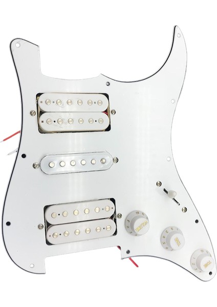 Pickguard Scratch Plate Profesyonel Gitar Yedek Parçalarının Yerini Alır Beyaz (Yurt Dışından)