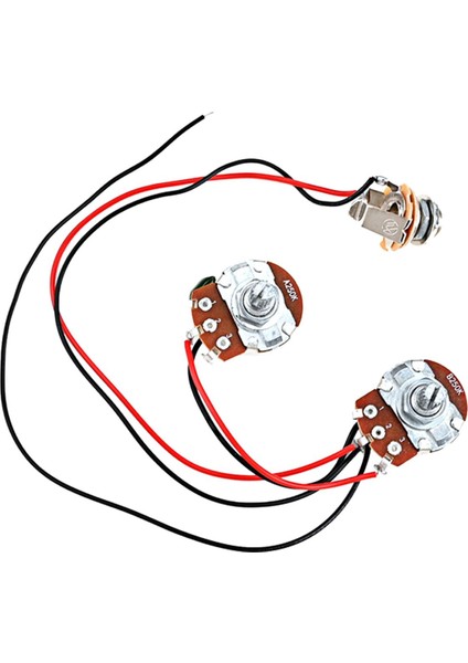 Elektrikli Potansiyometre Jack Ses Sesi Önceden Kablolanmış Dayanıklı Komple (Yurt Dışından) fiyatları