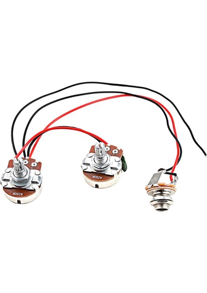 Elektrikli Potansiyometre Jack Ses Sesi Önceden Kablolanmış Dayanıklı Komple (Yurt Dışından) indirimleri