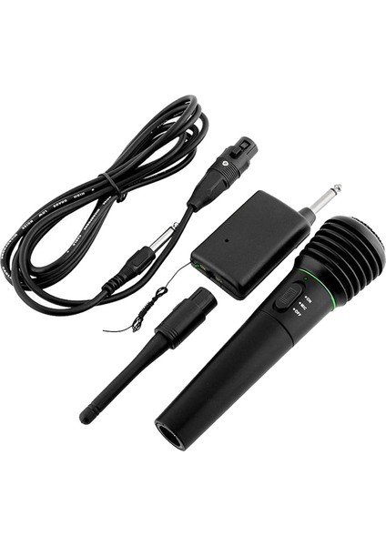 Amagogo Vhf Alıcılı El Mikrofonu Sistemi Xlr 6.35MM (Yurt Dışından)