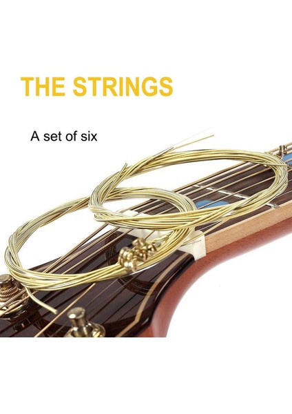 6 Akustik Çelik Accs Sarı (Yurt Dışından) modelleri