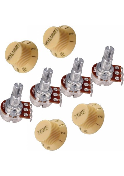 4 Parçalı Birlikte 4 Parçalı A + B 18MM Potansiyometresi (Yurt Dışından) modelleri