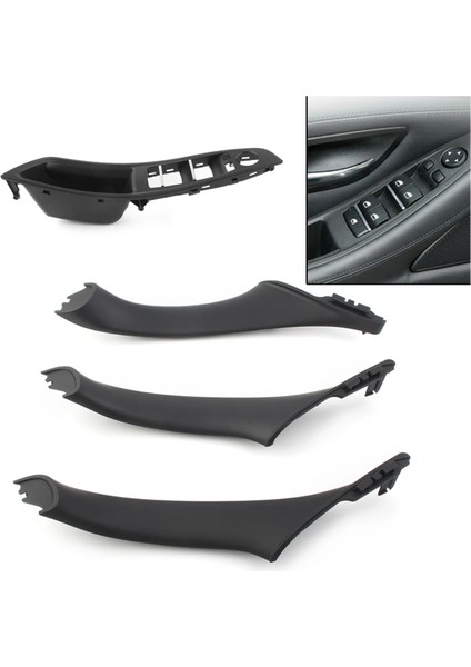 Bmw F10 Siyah Iç Kapı Kolu Tutamağı Set 51417225873 (7 Parça) fiyatları