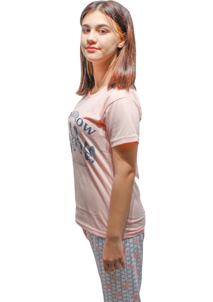 Inci Kadın Kısa Kol Yuv.yaka Düz Paça Pijama Takımı modelleri