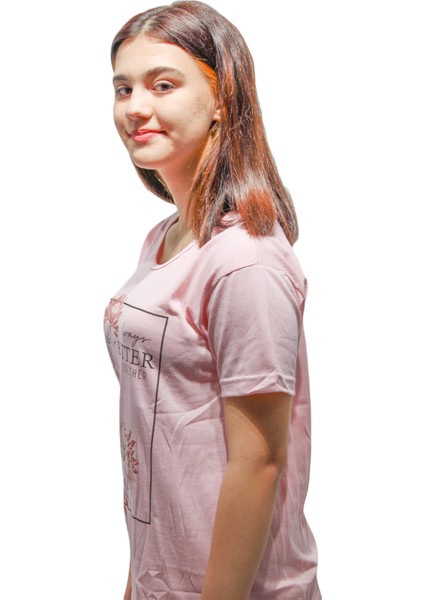 İNCI3031 Kadın Kısa Kol Yuv.yaka Pamuklu Düz Paça Pijama Takımı modelleri