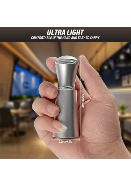 Alaşımlı Kahve Dağıtıcı Karıştırıcılar, Standlı, 0.3mm Kalın Paslanmaz Çelik 7 Iğneler Aracı Espresso Dağıtım Siyah (Yurt Dışından)