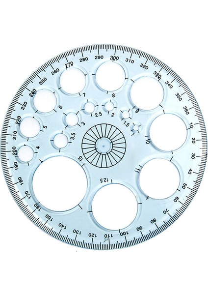 Çok Fonksiyonlu Geometrik Cetvel, Çok Fonksiyonlu Çizim Üniversal Cetvel, Geometrik Çizim Şablonu Ölçme Aracı (Yurt Dışından)