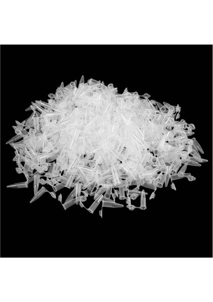 500 Adet Laboratuvar Şeffaf Beyaz Işaret Baskılı Plastik Santrifüj Tüpü 1.5ml (Yurt Dışından) fiyatları