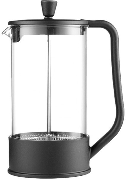 1000 ml 1l Ev El Yumruk Pot Basit Basınçlı Kap Kahve Demleme Potu Fransız Filtre Çay Bira Cezve (Yurt Dışından)