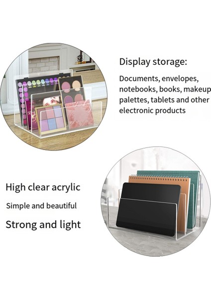 Şeffaf Akrilik Dosya Tutucu 3 Bölüm Dikey Masa Üstü Organiser Ofis Dosya Sıralayıcısı Belgeler Için Standı Raf Mektup Kitap (Yurt Dışından) fırsatları