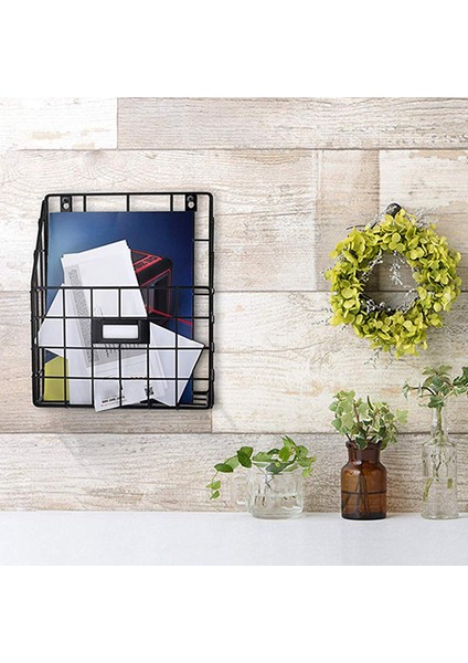 Tel Posta Sepeti - Duvara Monte Asılı Klasör/belge Düzenleyici - Ev Ofis ve Daha Fazlası Için Ekonomik ve Kurulumu Kolay Tepsi (1 Yuva) (Yurt Dışından) fırsatları