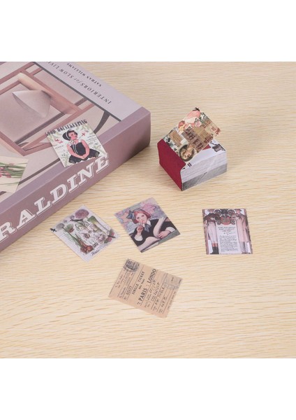400 Adet Önemsiz Dergisi Vintage Dıy Malzeme Kağıt Günlük Malzemeleri Scrapbooking Kağıt Retro Dekoratif Günlük Malzemeleri (Yurt Dışından) fırsatları