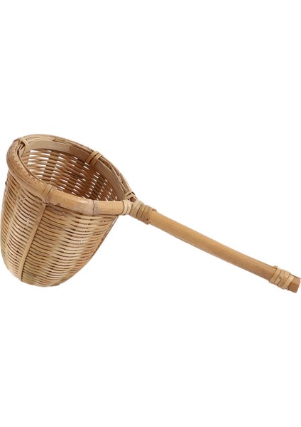 Doğa Bambu Çay Süzgeci Filtre Kevgir Demlik El Yapımı Örgü El Sanatları Yenilik Çay Aracı Kung Fu Çay Alet Hediye (Yurt Dışından)