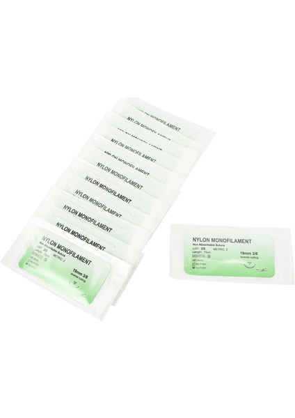 12 Adet/takım Iğne Dikiş Naylon Monofilament Iplik Dikiş Uygulama Seti 3/0 (Yurt Dışından) fırsatları
