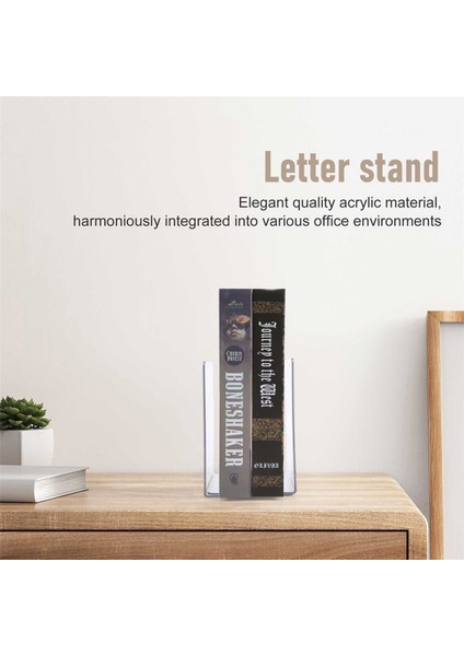 2pcs Şeffaf Akrilik Kitap Ayracı L-Şekilli Kitaplık (Yurt Dışından) fırsatları