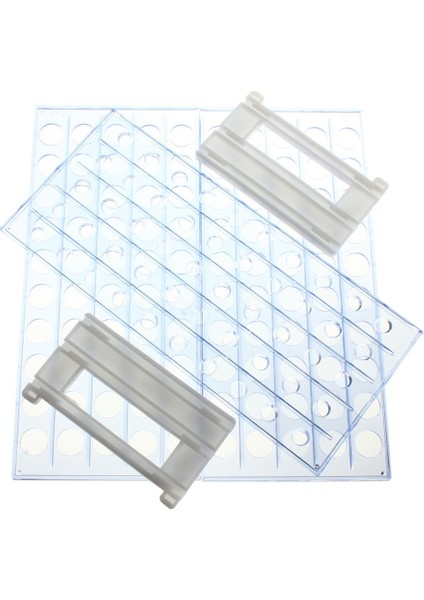 12-13MM Test Tüpleri Için Plastik Test Tüpü Stand Braketi Rafı 50 Delik Pozisyonları (Yurt Dışından) indirimleri