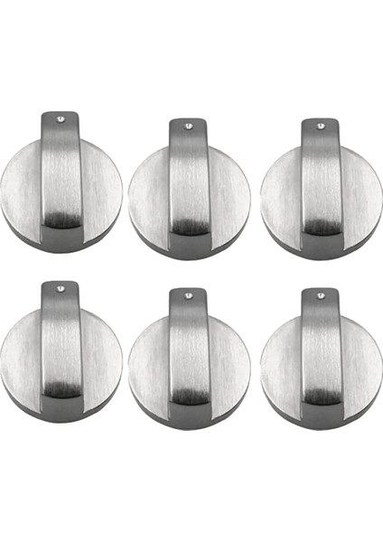 Adet Ocak Kolları, 6mm Gaz Sobası Kolları Soba Yedek Metal Topuzlar Aksesuarları Mutfak Gazlı Fırın Kolları (Yurt Dışından)