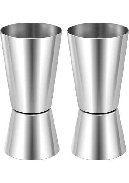 Ruhu Ölçüleri 25ML/50ML, Atış Ölçüsü Içecekler Gin Jigger Craft Çift Içecekler Ölçüm Fincan Parti Şarap Içecek Shaker (Yurt Dışından)
