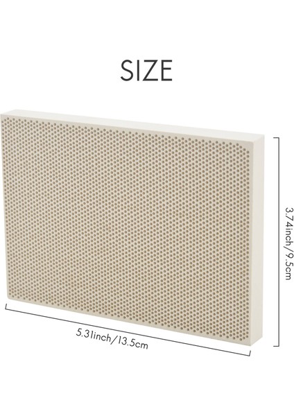 Gaz Sobası Kafası Için Seramik Petek Lehimleme Kurulu Isıtma 135X95X13MM Yeni (Yurt Dışından) fiyatları
