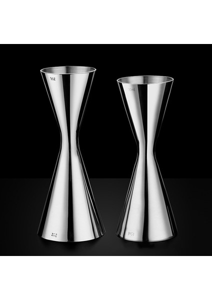 Paslanmaz Çelik Ölçü Fincan Çift Kafa Bar Parti Şarap Kokteyl Shaker Jigger 45 ml (Yurt Dışından)