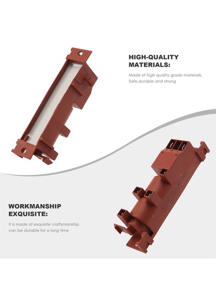 Dört Terminal Bağlantılı Güvenli Alet ile 220-240V Gaz Sobası Ac Darbe Ateşleyici (Yurt Dışından)