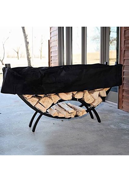 Hilal Yakacak Odun Raf Kapağı, Su Geçirmez Uv Dayanımlı Nefes Alabilir Oxford Kumaş Iç Mekan/dış Mekan Için Yakacak Odun Kapağı, Gümüş (Yurt Dışından) modelleri