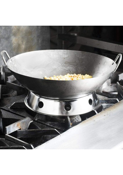 Evrensel Wok Tava Desteği Raf Standı Wok Halkası/yuvarlak Alt Wok Rafı Evrensel Boyut Gaz Sobası Kızartma Tavaları Mutfak (Yurt Dışından)