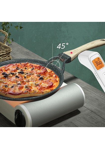 28CM Taş Kızartma Tavası Yapışmaz Dökme Demir Gözleme Tava Omlet Tenceresi Gaz Sobası Indüksiyon Ocak Mutfak Tencere (Yurt Dışından) indirimleri