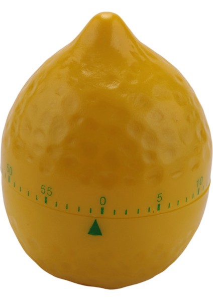 Mutfak Zamanlayıcı Kronometre Mutfak Zamanlayıcı Kısa Zamanlayıcı Çalar Saat Komik Yumurta Zamanlayıcı Yumurta Bıçağı Limon Şekli (Yurt Dışından)