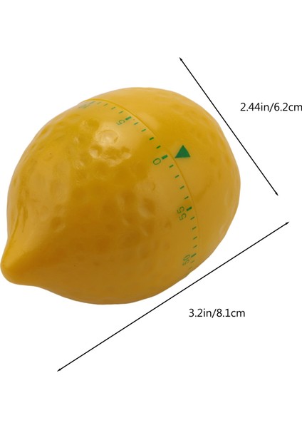 Mutfak Zamanlayıcı Kronometre Mutfak Zamanlayıcı Kısa Zamanlayıcı Çalar Saat Komik Yumurta Zamanlayıcı Yumurta Bıçağı Limon Şekli (Yurt Dışından) fırsatları