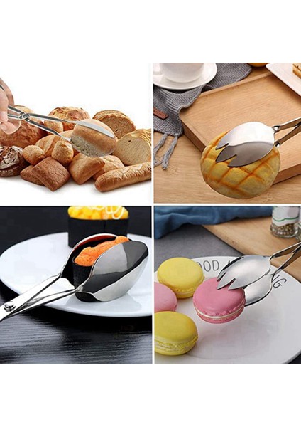 2 Paket Büfe Maşası, Paslanmaz Çelik Salata Maşası, Ev Mutfağı, Pasta, Parti, Barbekü, Deniz Ürünleri, Kızartma (Yurt Dışından) modelleri