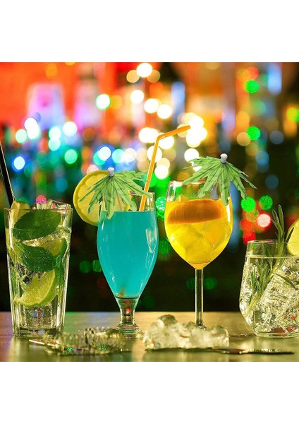 Içecekler Için 50 Adet Şemsiye, Hindistan Cevizi Hurma Ağacı Şemsiye Kürdan, Cupcake Için Tropikal Şemsiye Süslemeleri (Yurt Dışından) indirimleri