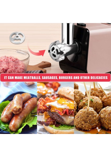 Tip 12 Paslanmaz Çelik Kıyma Plakası Diskler Bıçakları Kitchenaid Mikser Fga Gıda Kıyıcı Et Kıyma Makineleri F (Yurt Dışından) indirimleri