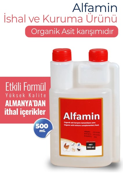 2li Set Kuşlar Alfamin Ishal + Neftor Hırılti Seti (500 Ml) Set