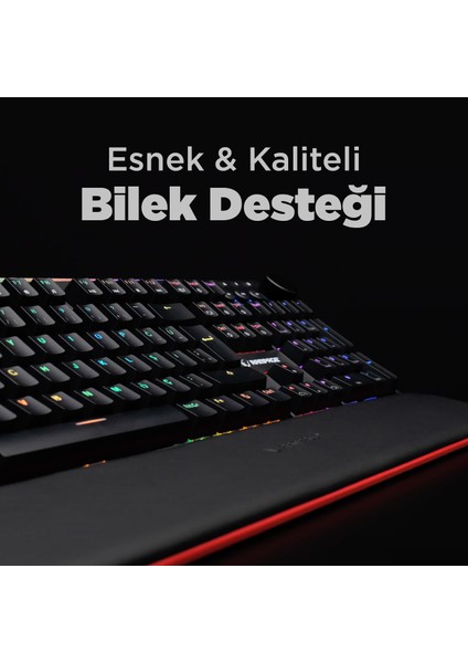 Kb-r97 X-tracer Mekanik Rgb Aydınlatmalı - Red Switch Gaming Oyuncu Klavyesi