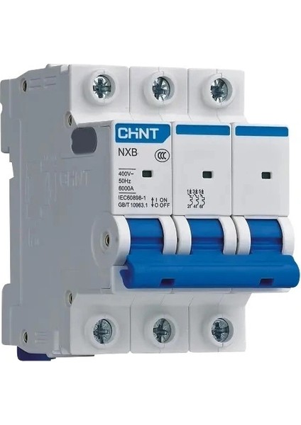 Nb7 Serisi / 3 Kutuplu 6ka / C Tipi 16A Otom