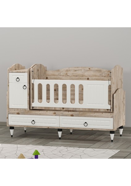 Sude Membran Beyaz Soho Asansörlü Beşik- fiyatları