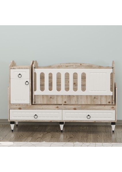 Sude Membran Beyaz Soho Asansörlü Beşik- fırsatları