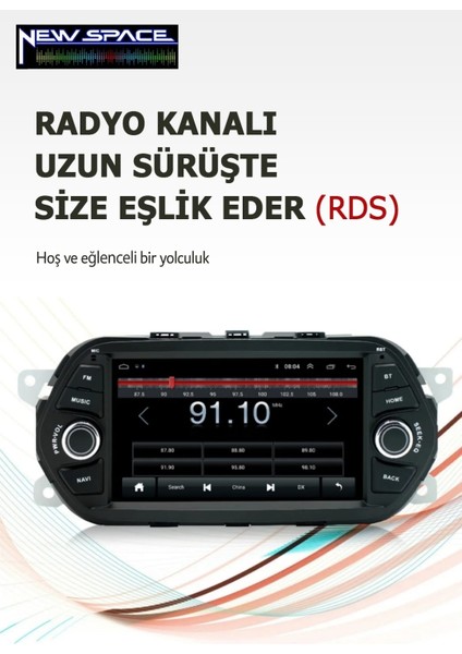 Audio EG006-AN Fiat Egea Uyumlu 12-7 inc Ekran 2+32-RDS-IPS-CARPLAY-HER MODEL ARACA UYGUN