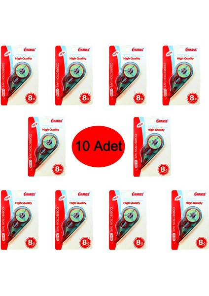 Gen Of Şerit Silici Daksil 5 x 8 mm 10 Adet CS 033