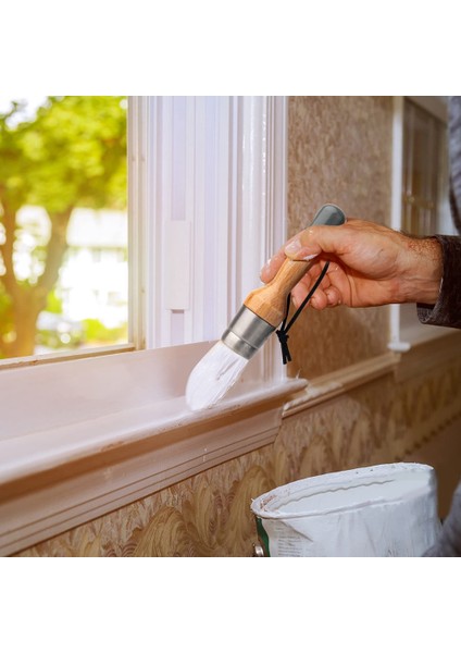 Tebeşir Boya Fırçaları, Balmumu Boyama Fırçaları Setof 5, Tebeşir Boya, Tüm Boyama ve Cilalama Için Yuvarlak Oval Tebeşir Boya Fırçaları (Yurt Dışından) modelleri