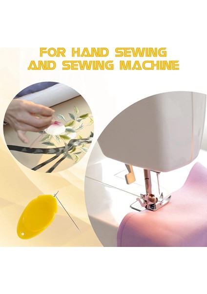 12 Adet Geçirici, Geçirici El Dikiş/dikiş Makinesi/nakış, Küçük Göz Iğne Geçirici Kanca Dikiş Aksesuarları (Yurt Dışından) modelleri